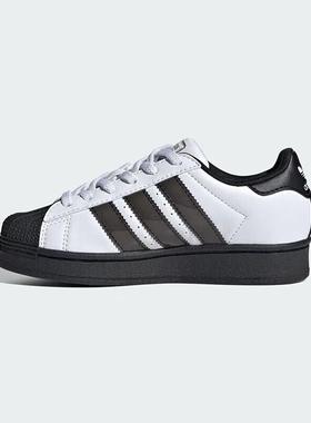 adidas阿迪童鞋 SUPERSTAR LED经典舒适运动休闲板鞋JS1290