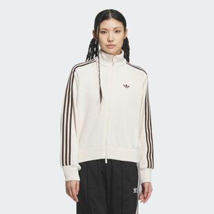 断码清仓/adidas三叶草女装 经典舒适时尚休闲立领夹克外套KQ5490