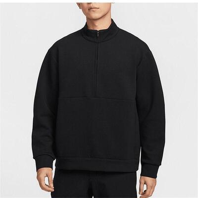 耐克男装半拉链立领套头卫衣