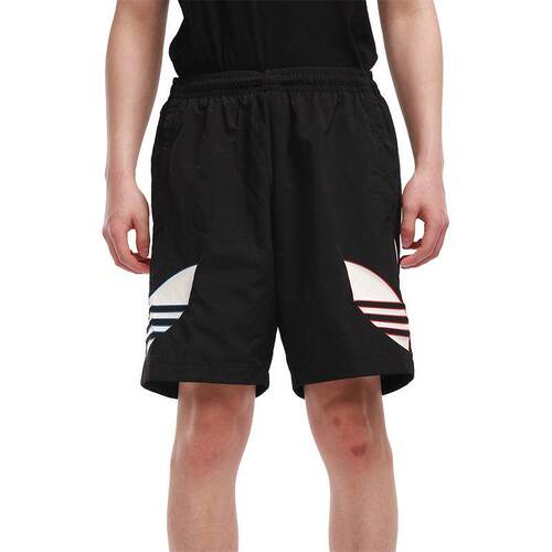 阿迪三叶草男款透气运动短裤