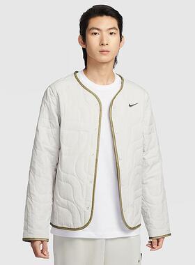 正品耐克外套男士蛇年新年款CNY印花薄棉服运动夹克HV8204-072