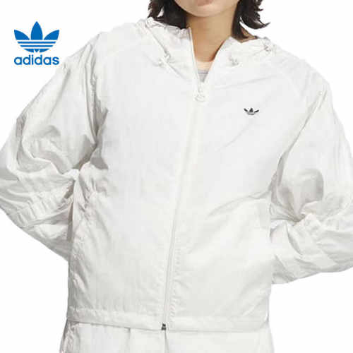 连帽JD6381夹克外套adidas女子