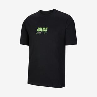 Nike耐克 男子经典简约舒适日常休闲百搭圆领短袖T恤IV6814-010