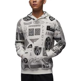 133 潮流印花运动休闲连帽套头卫衣HM7255 Nike耐克男装 时尚