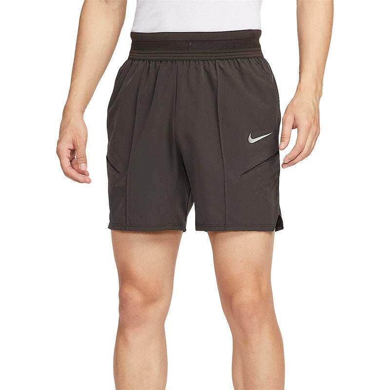Nike耐克 Dri-Fit男子舒适透气经典网球运动休闲短裤HM6741-220 - 实物图