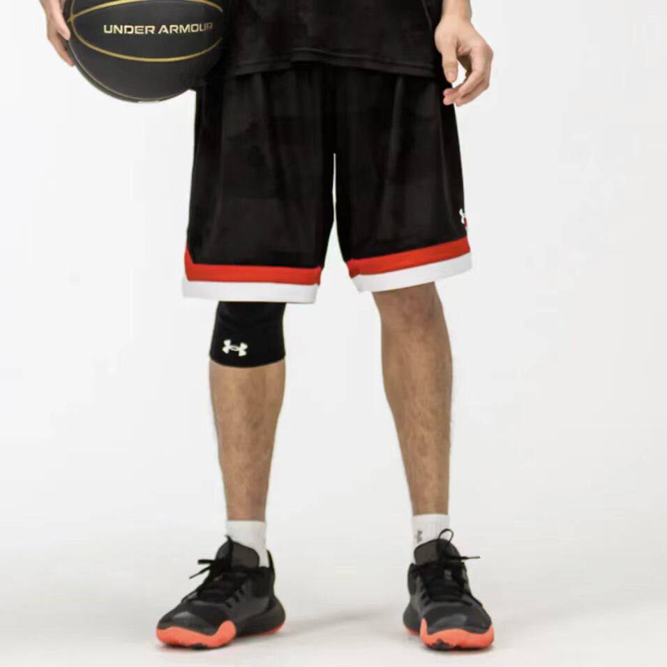 正品UA安德玛男女迷彩篮球短裤舒适透气训练运动宽松21500208-001