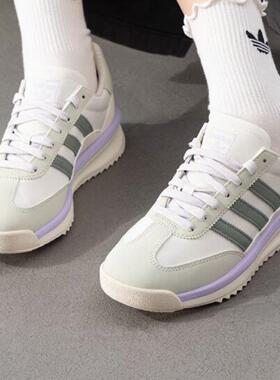 adidas三叶草女鞋 SL 72 RTN复古百搭休闲鞋JR8089 JI2500 IH7988