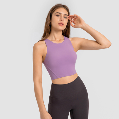 lu裸感防走光可外穿瑜伽健身背心