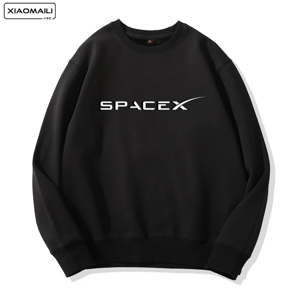 马斯克SpaceX周边秋冬男女厚外套