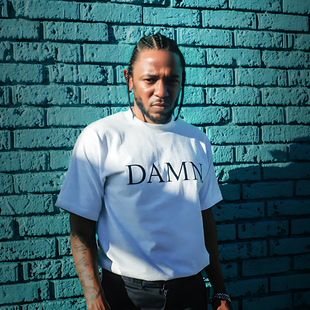 Kendrick Lamar DAMN说唱K. Dot 纯棉宽松短袖T恤 欧美嘻哈半袖潮