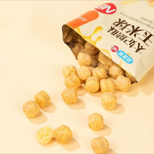 盒马太妃糖味玉米球非油炸80g