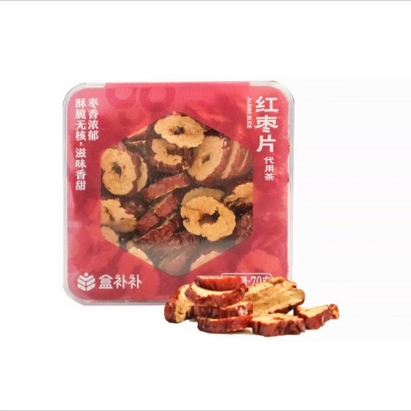 盒马代购红枣片70g无核红枣脆片