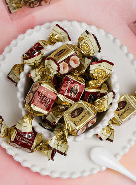 Caffarel口福莱皮埃蒙特榛子牛奶榛仁黑巧克力单颗 婚庆结婚喜糖