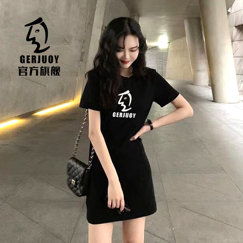 2025新品纯棉短袖t恤女in运动T恤
