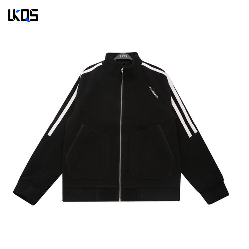 骆克骑士潮牌25冬微阔版长袖衬衫男衬衣休闲基础青少年外套高级感