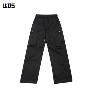 穿搭潮流抽绳时尚 宽松直筒个性 休闲裤 骆克骑士潮牌25秋男士