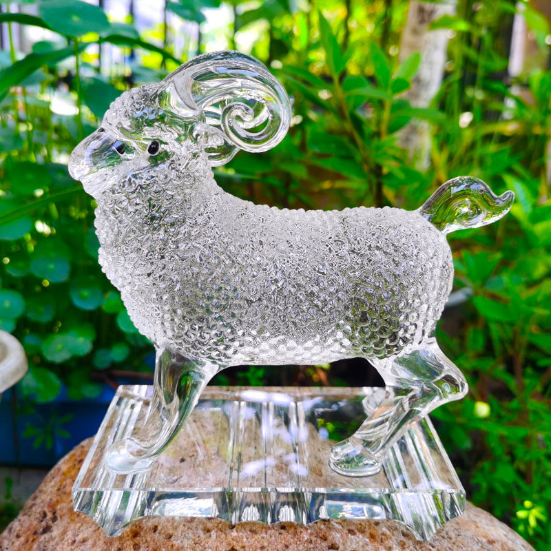 三阳开泰礼品 小摆件12生肖羊客厅装饰家居工艺摆设镇宅工艺品