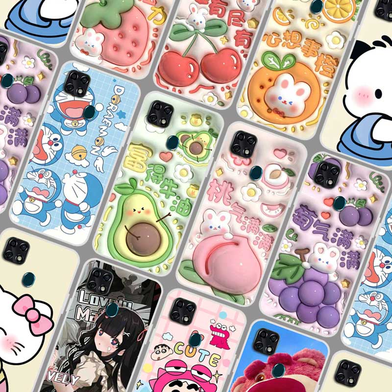 中兴Blade 20 Smart孝心版手机壳软胶 ZTE V1050保护套仿立体 照片定制 可爱卡通水果