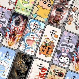 卡通图案照片DIY魔童哪吒 努比亚红魔5Glite中兴Play手机套 努比亚Play手机壳来图定制定做 NX651J保护套