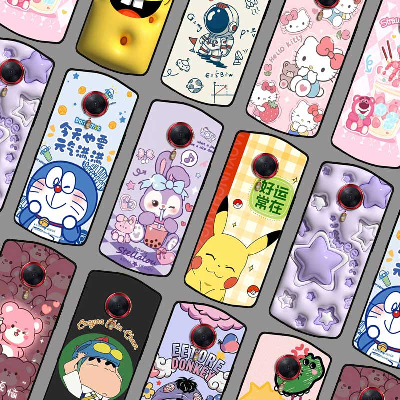 美图T8手机壳Meitu T8S保护套 美图MP1602照片图案定制定做 兔子叮当星星