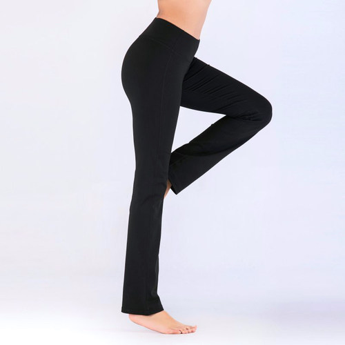 【折扣专区】TH3YOGA 运动健身长裤直筒修身显瘦款下装5070