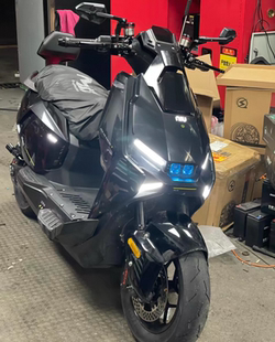 摩灯客大灯无损直上小牛FX/FXT极核AE4/AE5从天而降100瓦透镜大灯