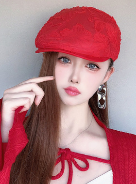 春夏时尚女士韩版鸭舌帽