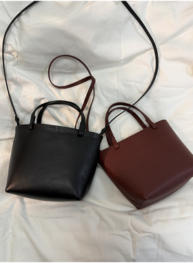 【颖颖家】ROW系意大利进口胎牛皮小号托特包手提单肩斜挎W1892