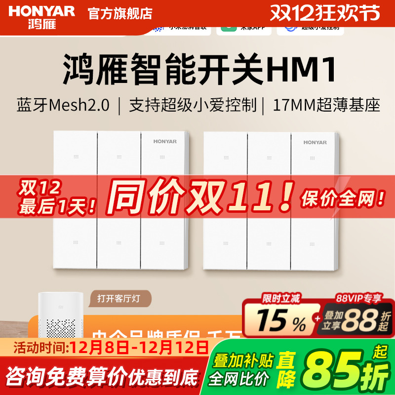 【升级Mesh2.0】鸿雁智能开关