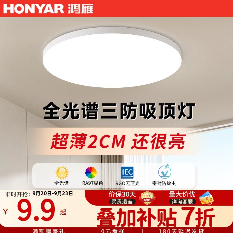 2026年新款三防阳台吸顶灯楼梯图片