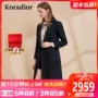 Áo khoác len nữ 2019 thu đông mùa đông mới khí chất hai mặt áo cashmere - Trung bình và dài Coat áo khoác nữ dáng dài