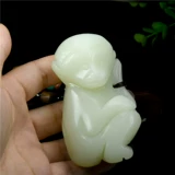 Hotan Jade Monkey Monkey Monkey Monkey Playling Baiyu Zodiac Monke