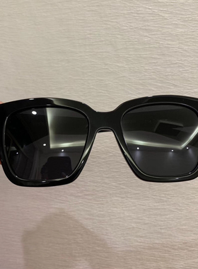 简单大气黑色百搭不挑脸型男女太阳眼镜墨镜方形纯原单尾货特价