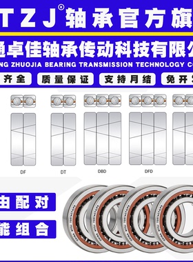 角接触配对轴承7218 7219 7220 7221 7222 7224ACTA/P5 DB DF DT