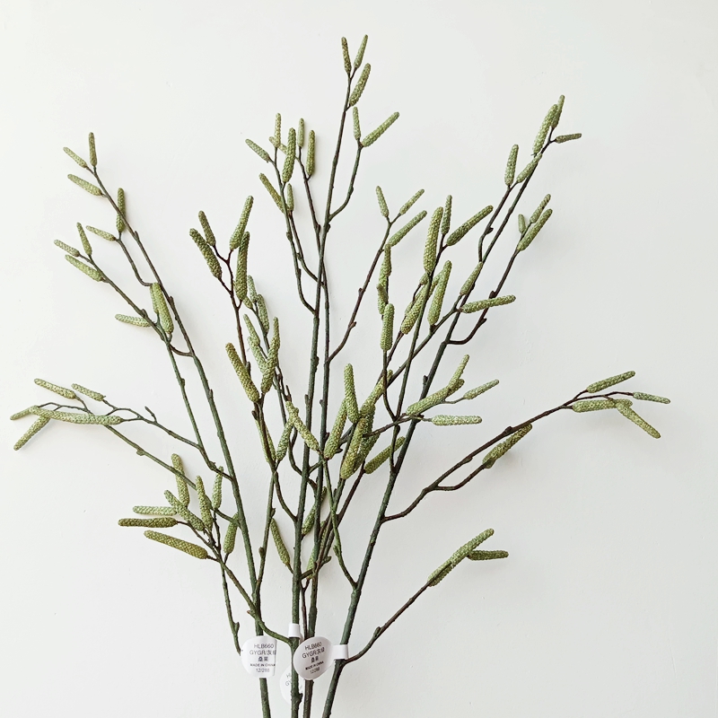 复古仿真花桑果假花果实室内客厅卧室电视柜花瓶插花花艺装饰摆设