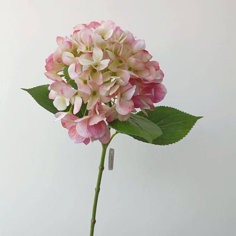 欧式仿真花梦幻彩色蓝紫色3d绣球花 家居客厅餐桌装饰品花假花