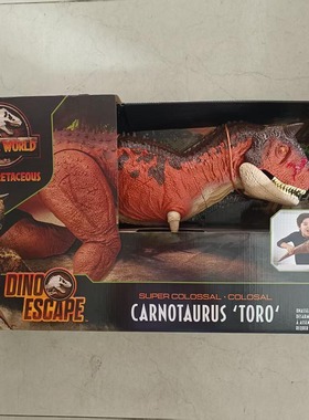 美泰侏罗纪世界电影同款大型声效攻击巨兽龙恐龙模型