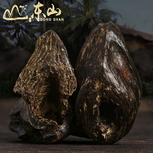 沉水级文莱随形黑油老料沉香手串