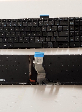 CF适用HP惠普15-AB/AS/AK 17-U M7-U TPN-I125键盘15Q-AJ 15G-ad