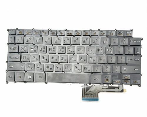LG 13Z970 13ZD97 14Z970 14ZD970笔记本键盘KR 黑 白背光带c壳