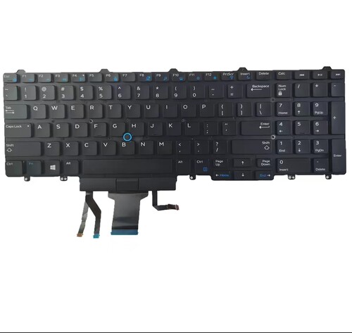 适用Dell Latitude 5580 5590 5591 E5550 E5570 E5580笔记本键盘