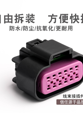 12孔15326849 汽车连接器 DJ7125D-1.5-21 防水线束接插件