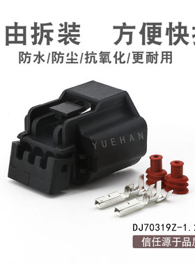 DJ70319Z-1.2-21 汽车3孔插头 接插件 3P
