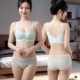 新款 深V调整型内衣女无钢圈聚拢小胸显大无痕舒适简约文胸罩套装