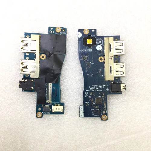 适用戴尔 Inspiron 14 7000 7490 USB音频 开关机 小板 LS-H451P