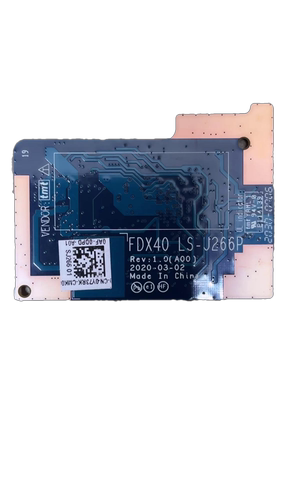 适用戴尔Precision 7550 M7550 M7560键盘 指纹连接小板 LS-J266P