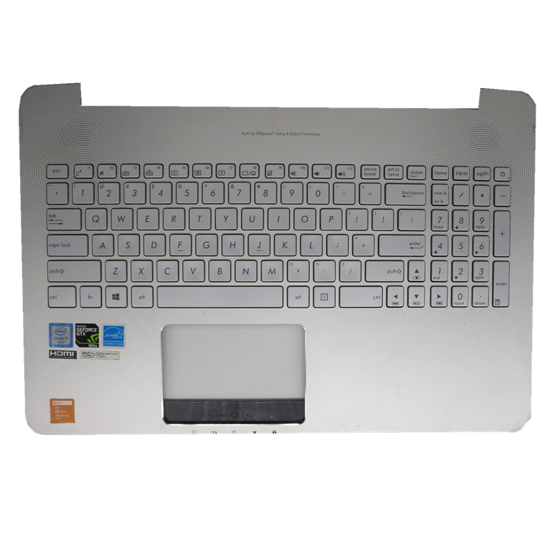 适用于ASUS/华硕 N552 N552V N552VX N552VW 带窄背光 键盘带 C壳