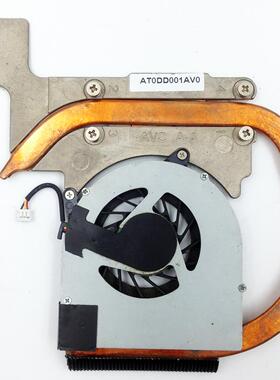 适用于戴尔1120 M101Z M301Z散热器 铜管 风扇AT0DD001AV0 0GY13R