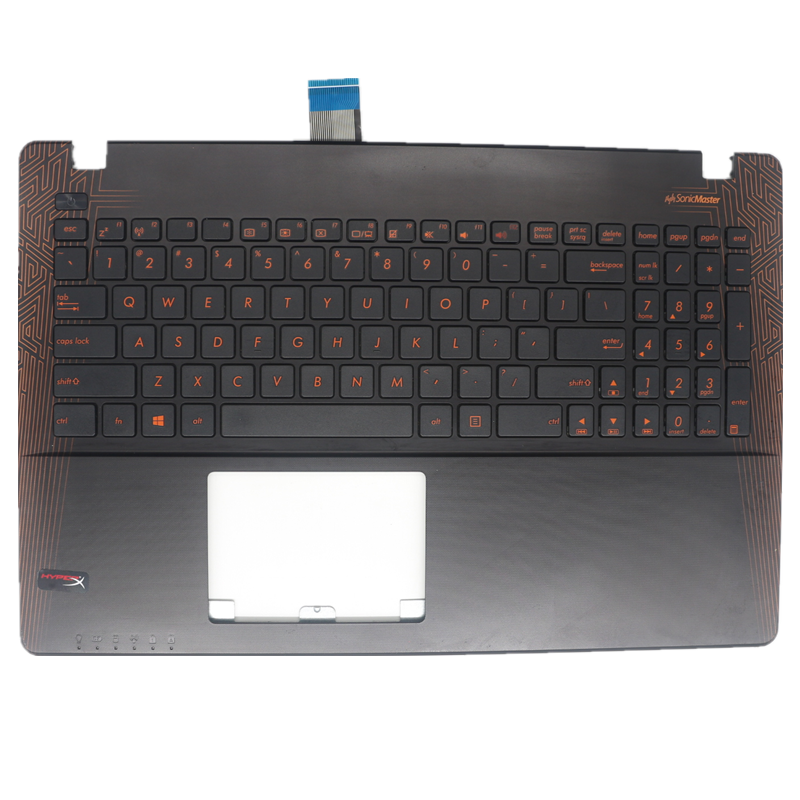 适用X550华硕X550V F550J F550V A550J Y581C R510JK K550键盘C壳