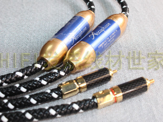 原装二手 日本Accuphase 金嗓子 35周年纪念版 音频线 发烧信号线